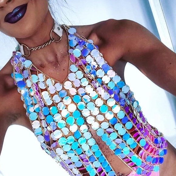 BESTSELLER🌟Disco Darling Enchant Iridescent Top - Picture 2 of 8